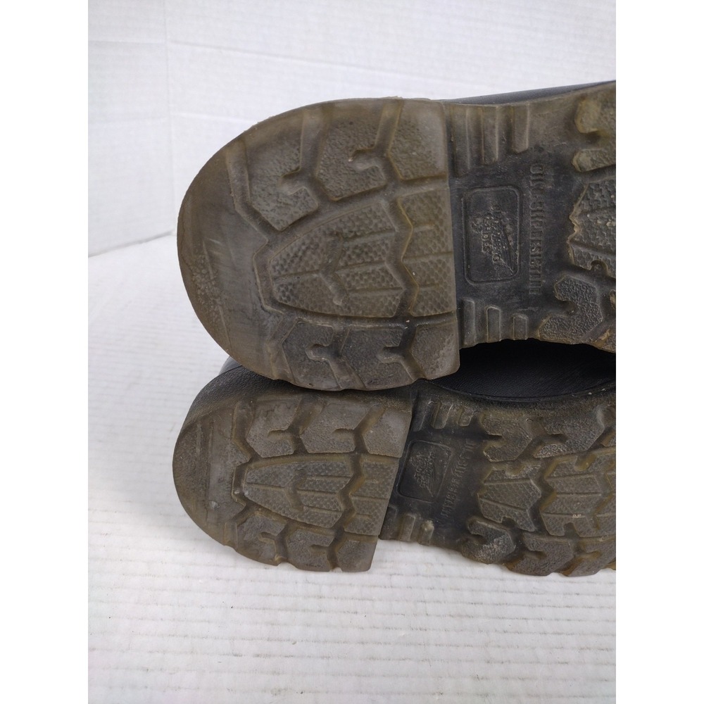 Red Wing Work Boots Mens 8.5D Black Leather ASTM F2892-18 EH USA Made Soft Toe - Picture 14 of 15